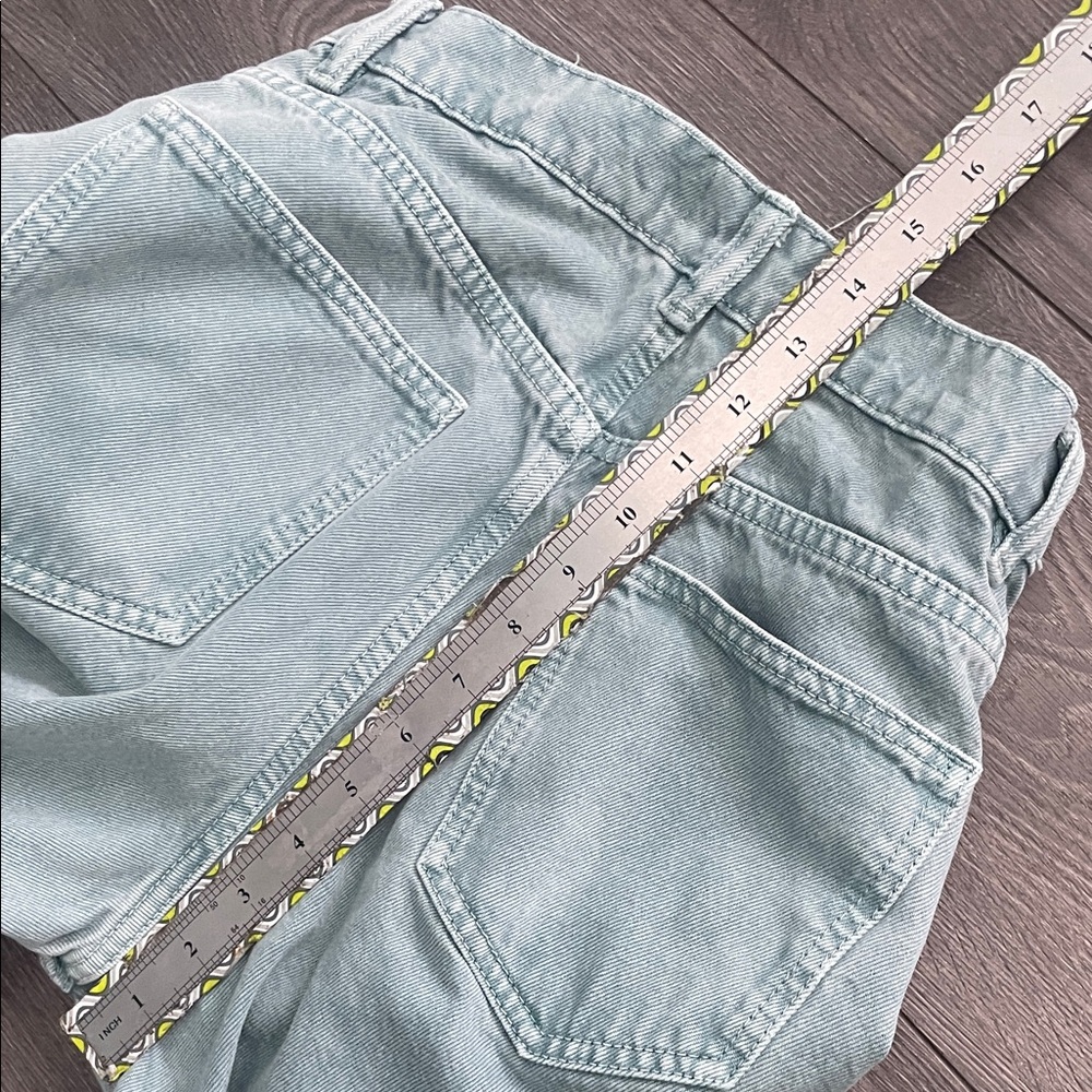 ZARA high wasted five buttons straight leg jeans - Picture 7 of 12